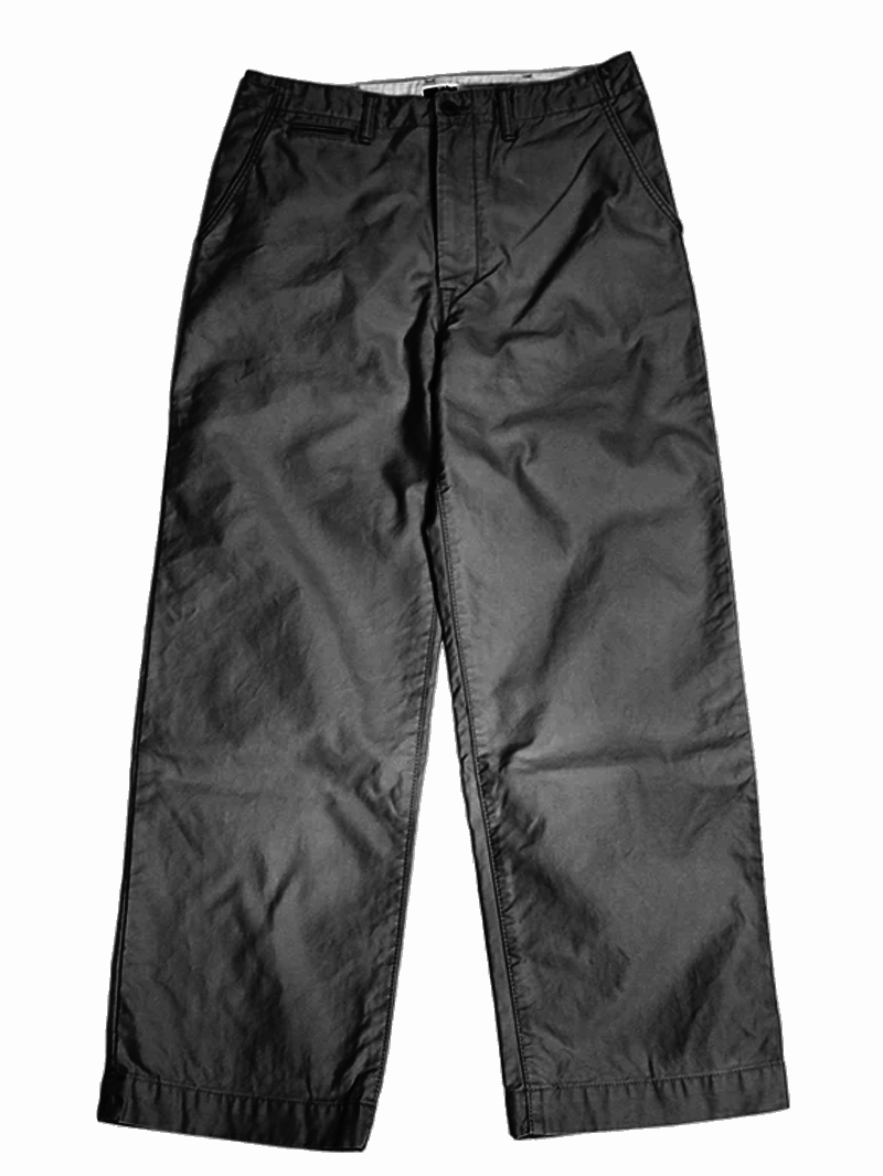 Japan Blue Black Wide Trousers