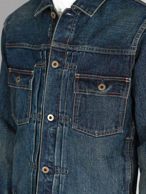 Japan Blue D01 (Aging Wash) 14.8oz Type2 Denim Jacket