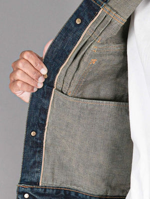 Japan Blue D01 (Aging Wash) 14.8oz Type2 Denim Jacket