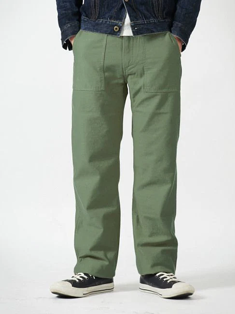 Japan Blue Olive Baker Pants