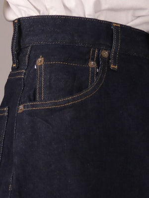 Japan Blue Women's Loose 12.5oz Stretch Ladies High waist Jeans