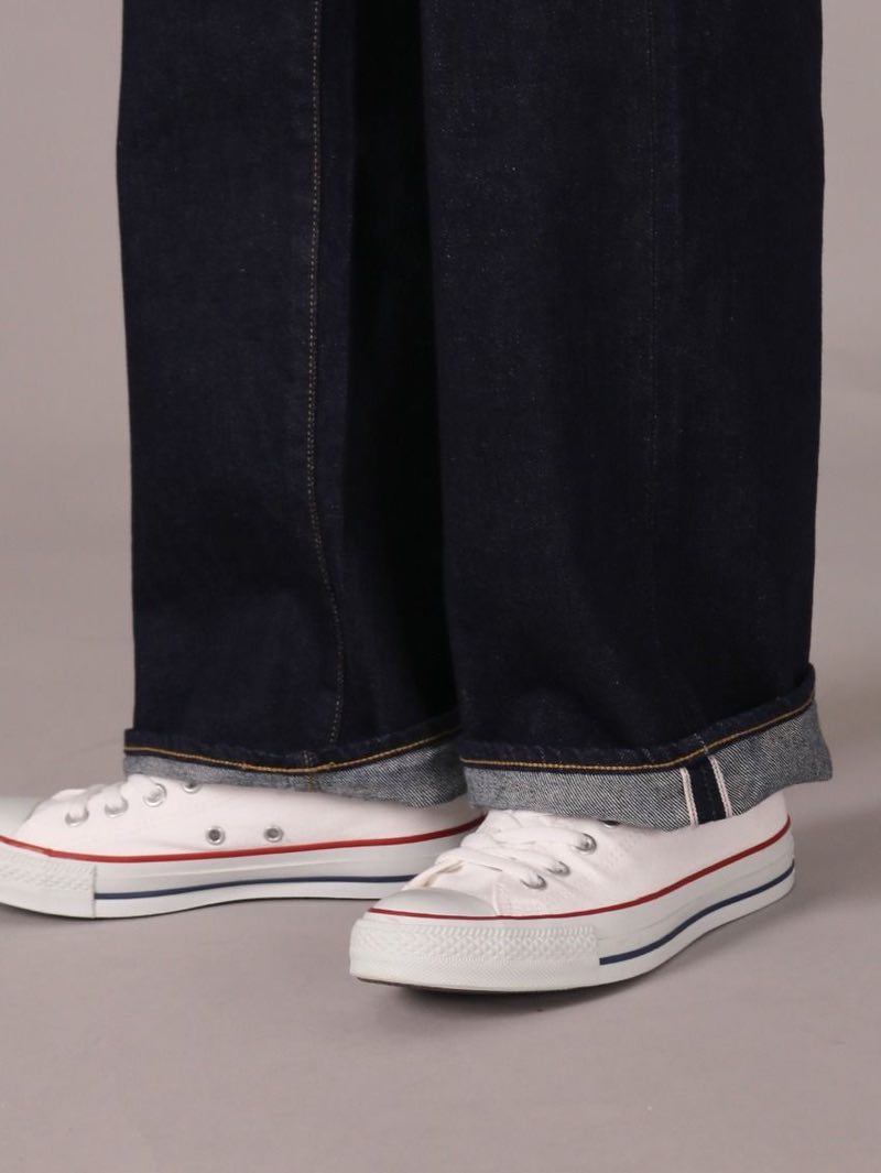 Japan Blue Women's Loose 12.5oz Stretch Ladies High waist Jeans