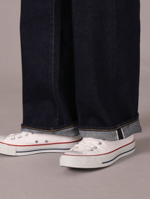 Japan Blue Women's Loose 12.5oz Stretch Ladies High waist Jeans