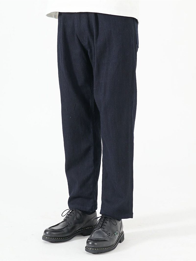 Japan Blue Sashiko Wide Tapered Pants