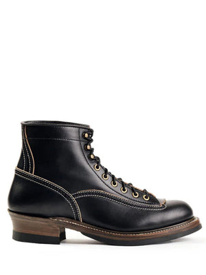 John Lofgren Black Donkey Puncher Boots Horween CXL