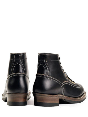 John Lofgren Black Donkey Puncher Boots Horween CXL