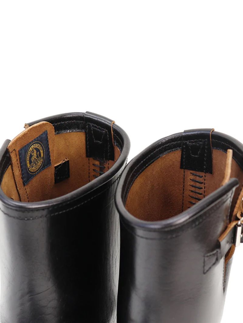 engineer leather boots archive パンク 平成 WABASH ENGINEER BOOTS / HORWEEN LEATHER CXL BLACK