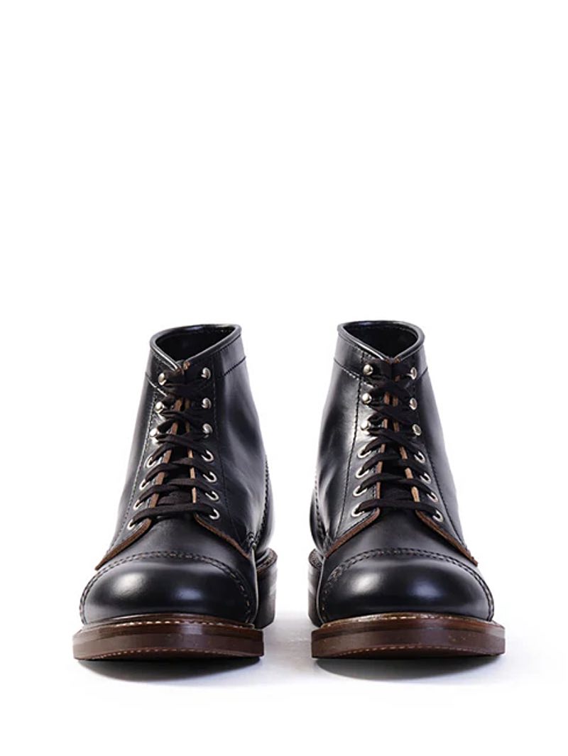 John Lofgren Combat Boots Black Horween CXL
