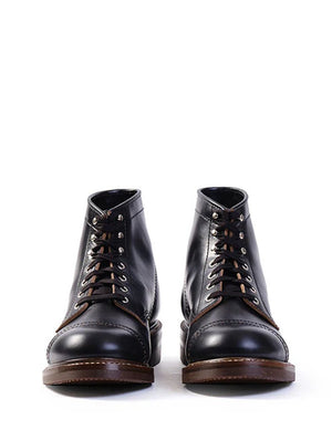 John Lofgren Combat Boots Black Horween CXL
