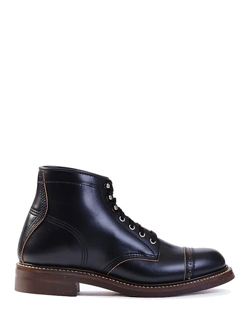 John Lofgren Combat Boots Black Horween CXL