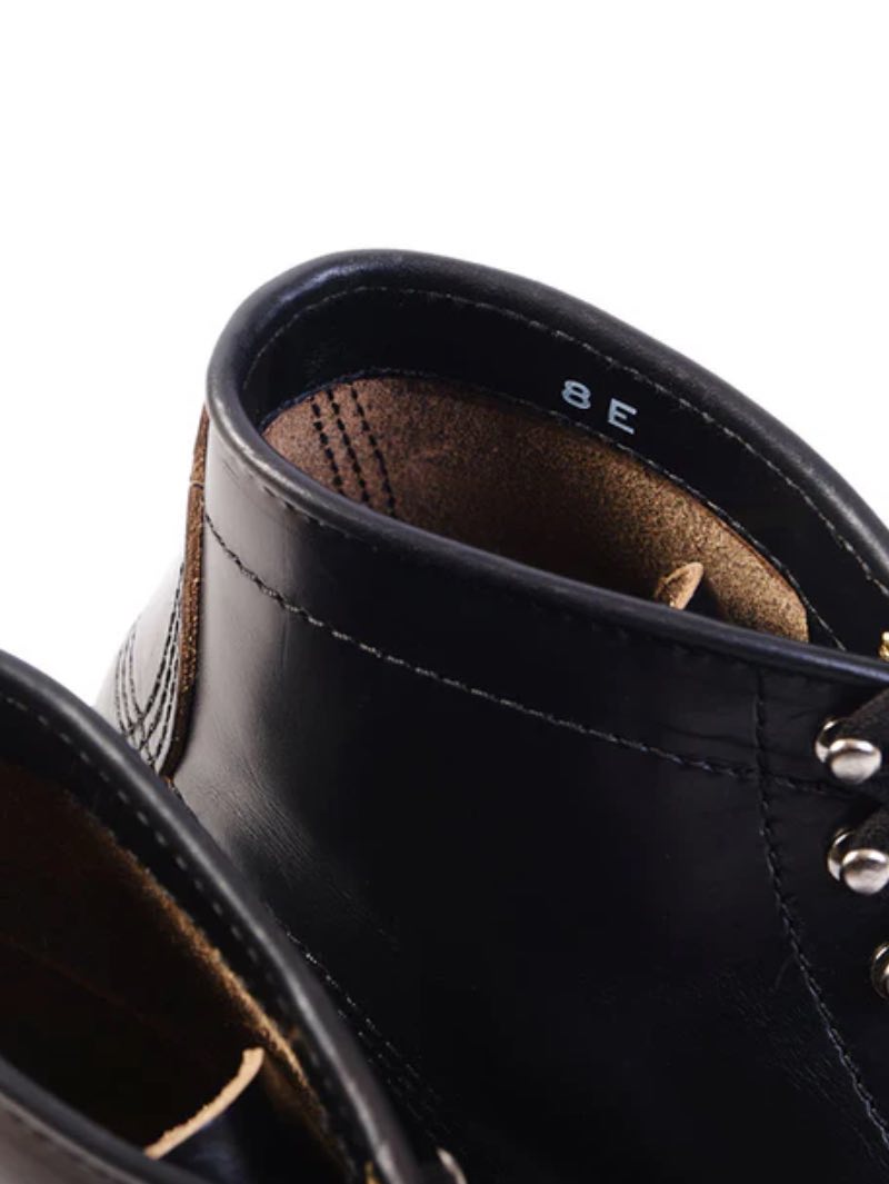 John Lofgren Combat Boots Black Horween CXL