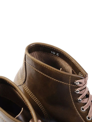 John Lofgren Combat Boots Dark Olive Horween CXL