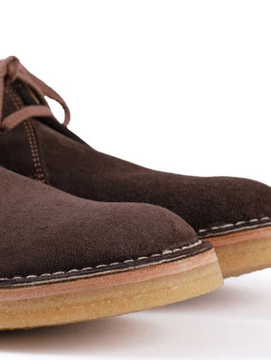 John Lofgren Dark Brown Military Desert Boots