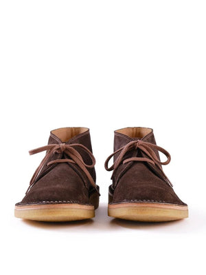 John Lofgren Dark Brown Military Desert Boots
