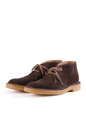 John Lofgren Dark Brown Military Desert Boots