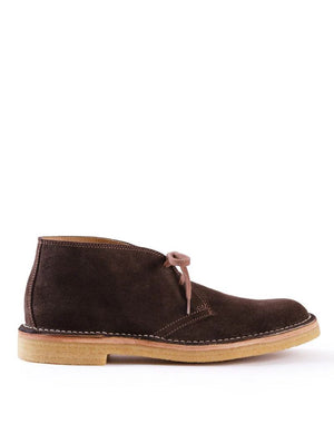 John Lofgren Dark Brown Military Desert Boots