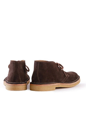 John Lofgren Dark Brown Military Desert Boots