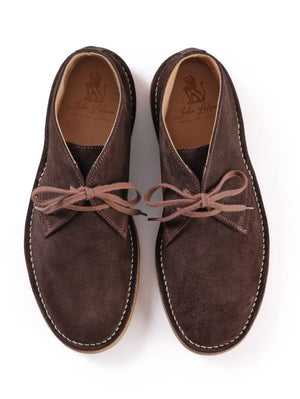John Lofgren Dark Brown Military Desert Boots