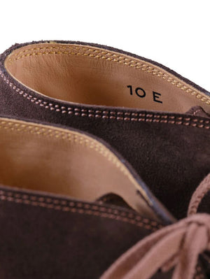 John Lofgren Dark Brown Military Desert Boots