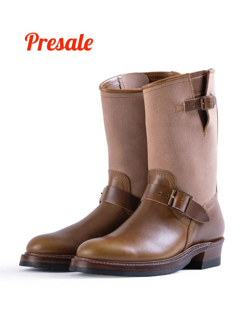 John Lofgren Limited Editio Roughout X Dark Olive Engineer Boots