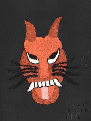Kardo Black Bohdi Gond Tiger Quilted Jacket
