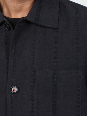 Kardo Bodhi Charcoal Black Chore Jacket