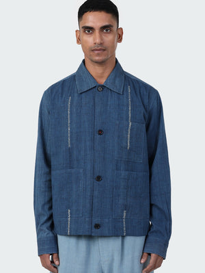 Kardo Bodhi Indigo Chore Jacket