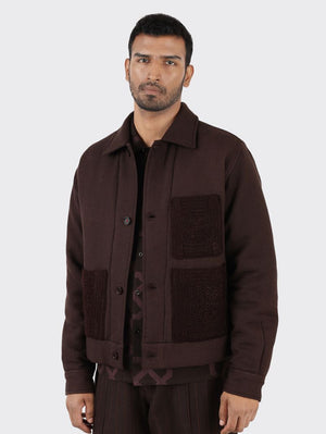 Kardo Bohdi Brown Patch Pocket Jacket