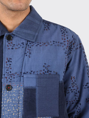 Kardo Bohdi Indigo Patchwork Jacket