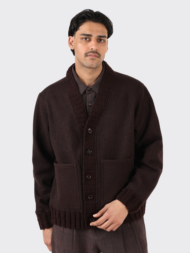 Kardo Brown Devender Cardigan