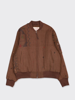 Kardo Brown Max Bomber Jacket