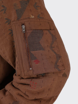 Kardo Brown Max Bomber Jacket
