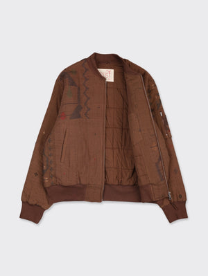 Kardo Brown Max Bomber Jacket