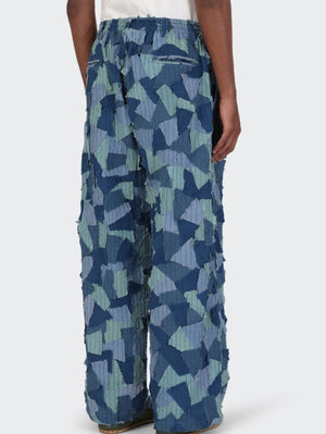 Kardo Kedar Indigo Small Patchwork Pants
