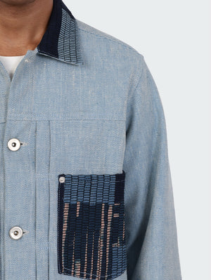 Kardo Marvin Type 2 Indigo Patch Pocket Jacket