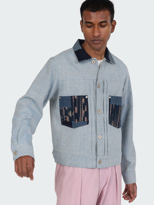 Kardo Marvin Type 2 Indigo Patch Pocket Jacket