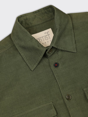 Kardo Oak Moss Bhola Cord Shirt