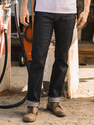 Kato Hammer Straight 14oz Indigo Raw Denim