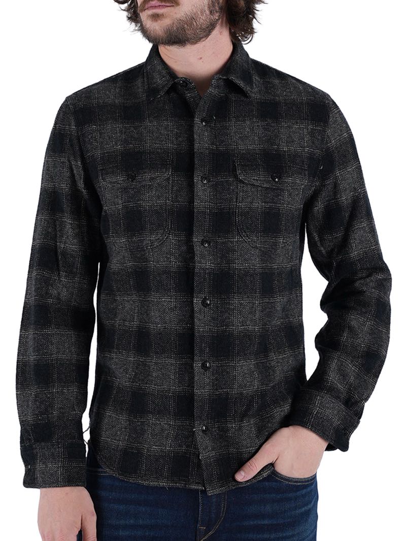 Kato by Hiroshi Kato MOONLIGHT THE BRACE L/S SHIRT PLAID