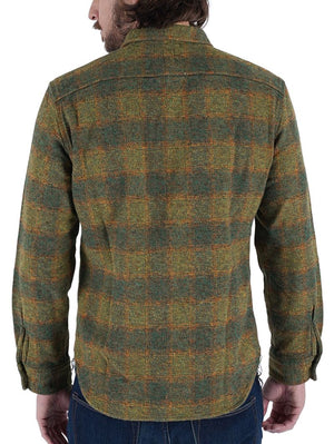 Kato by Hiroshi Kato OXIDISED BRASS THE BRACE L/S SHIRT PLAID