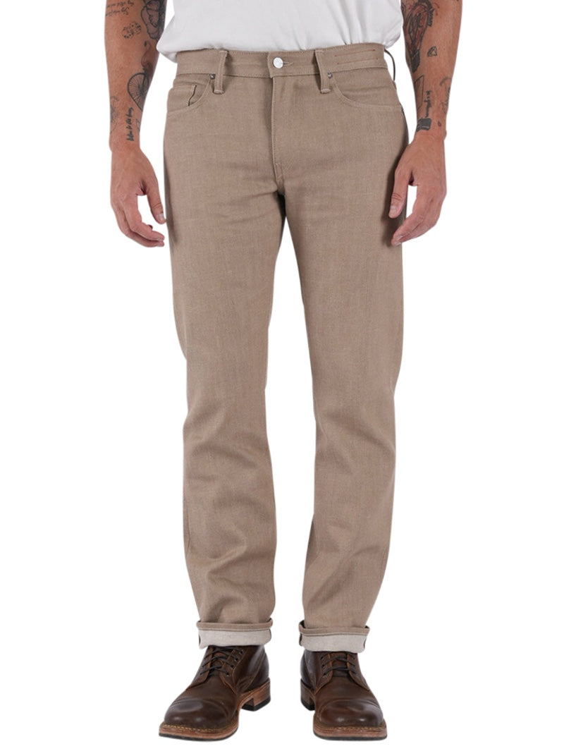 Kato by Hiroshi Kato The Hammer Straight Army Beige 14oz Denim