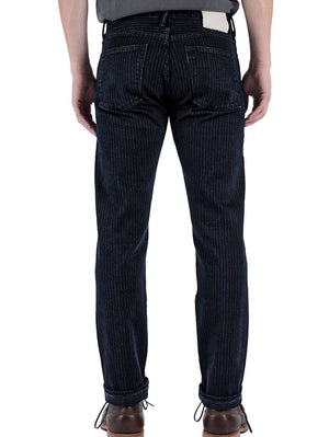 Kato by Hiroshi Kato Tracy The Hammer Straight Indigo Stripe Overdye 14oz Selvedge