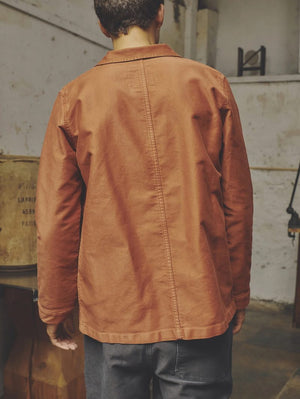 Le Mont Saint-Michel Amber Moleskin Work Jacket