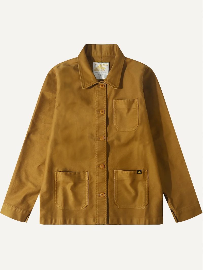 Le Mont Saint-Michel Amber Moleskin Work Jacket