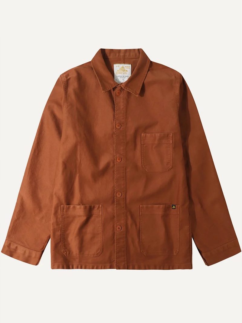 Le Mont Saint-Michel Brick Moleskin Work Jacket