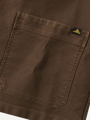 Le Mont Saint-Michel Brown Moleskin Work Jacket