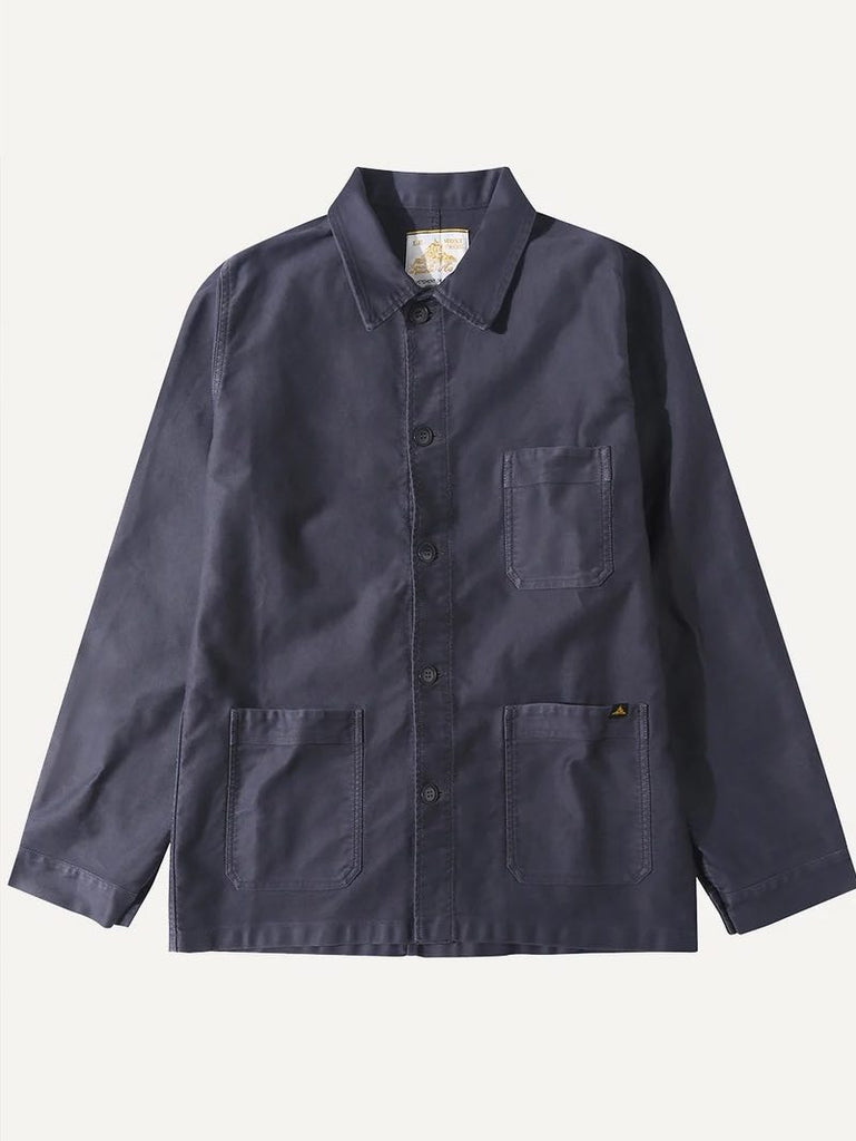 Le Mont Saint-Michel Graphite Moleskin Work Jacket - Mildblend