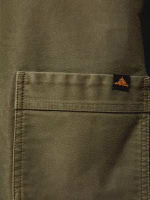 Le Mont Saint-Michel Kaki Moleskin Work Jacket