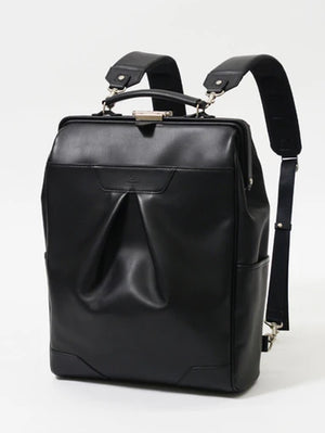 Master-Piece Black Tact Packpack L/ Leather