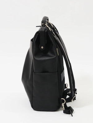 Master-Piece Black Tact Packpack L/ Leather